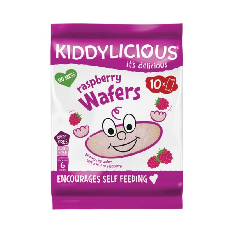 Kiddylicious Wafer Raspberry Maxi